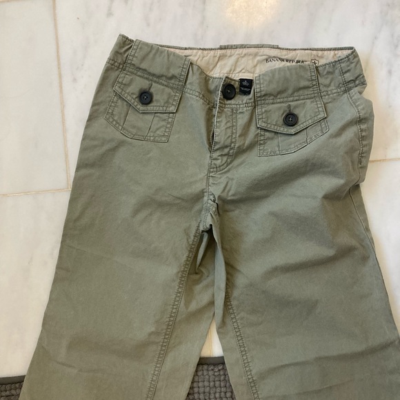 Banana republic cropped flared pants size 4 - Picture 4 of 5